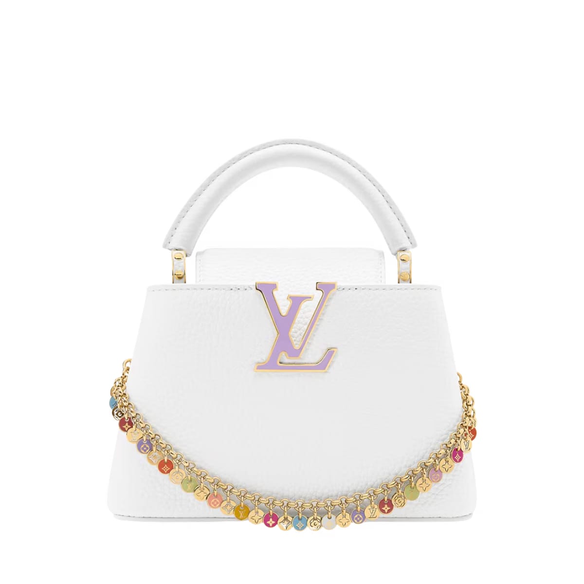 Louis Vuitton Capucines Mini Snow