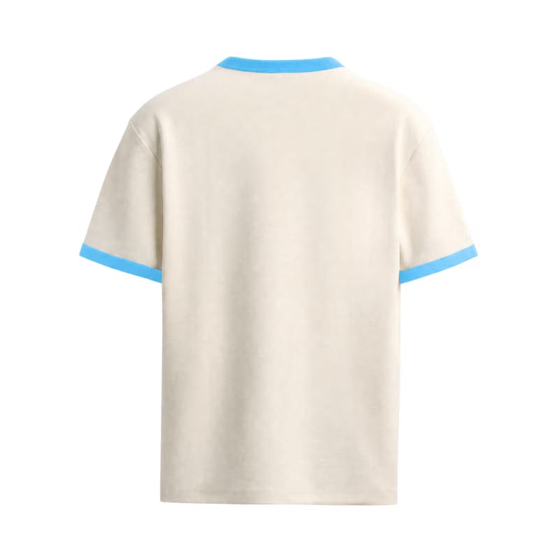 Coastline Ringer Tee – Sky Blue