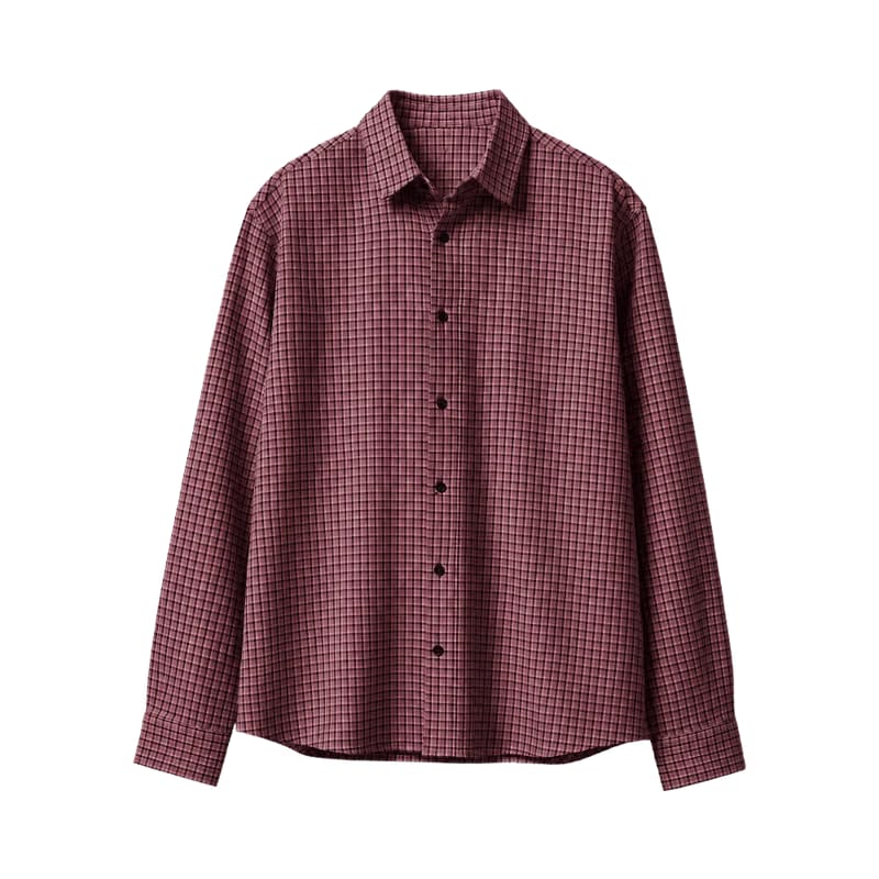 Estate Loom Weave Shirt – Maroon