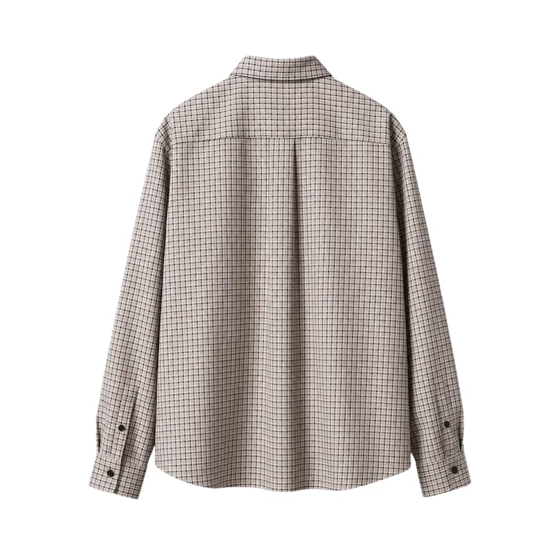 Estate Loom Weave Shirt – Oat