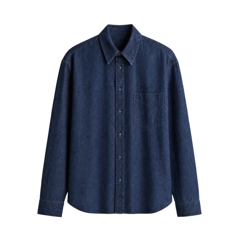 Marlow Denim Shirt – Light Indigo