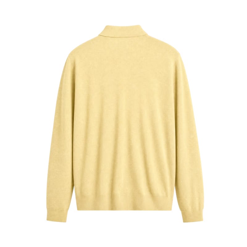 Meridian AirTouch Quarterzip Polo – Butter