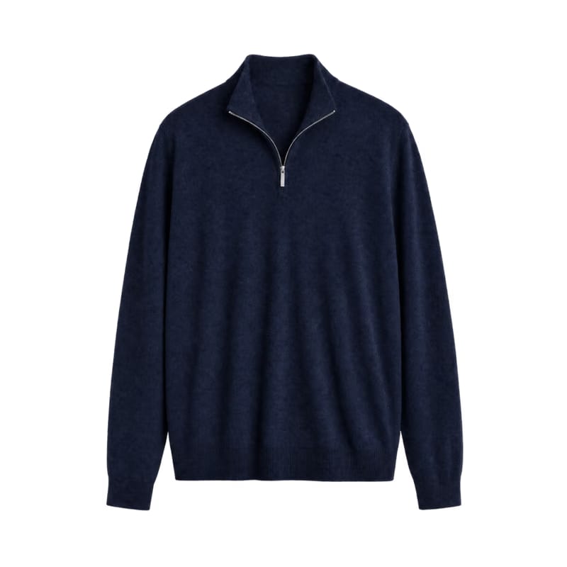 Meridian AirTouch Quarterzip Polo – Midnight
