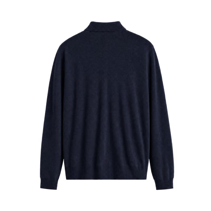 Meridian AirTouch Quarterzip Polo – Midnight