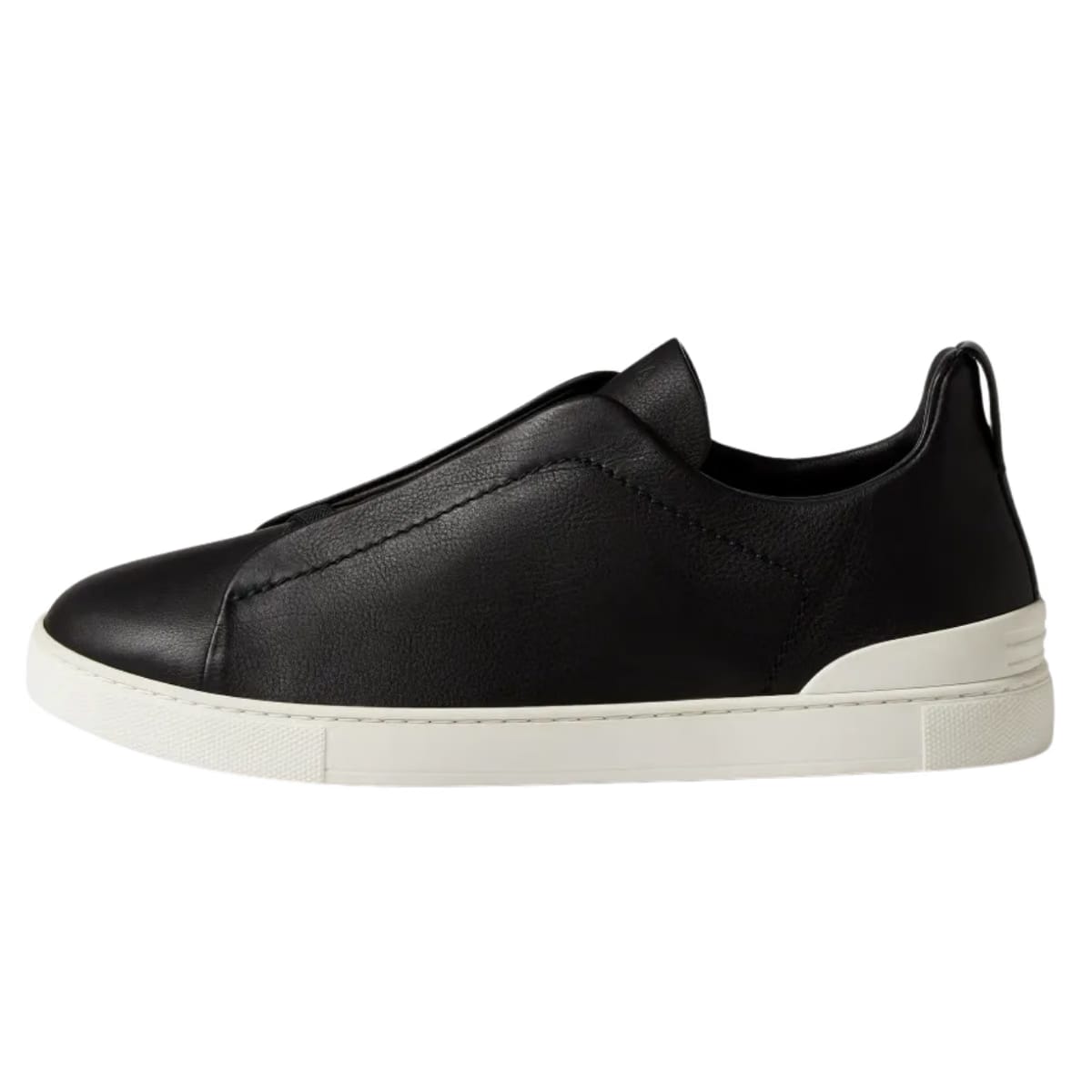 Zegna Triple Stitch Secondskin black sneakers