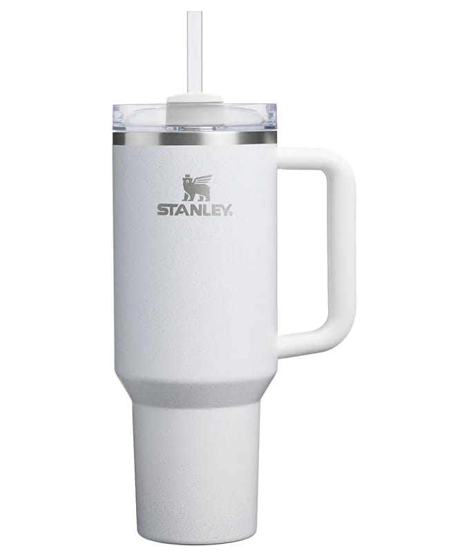 Stanley Quencher H2.0 FlowState Tumbler white "Frost"