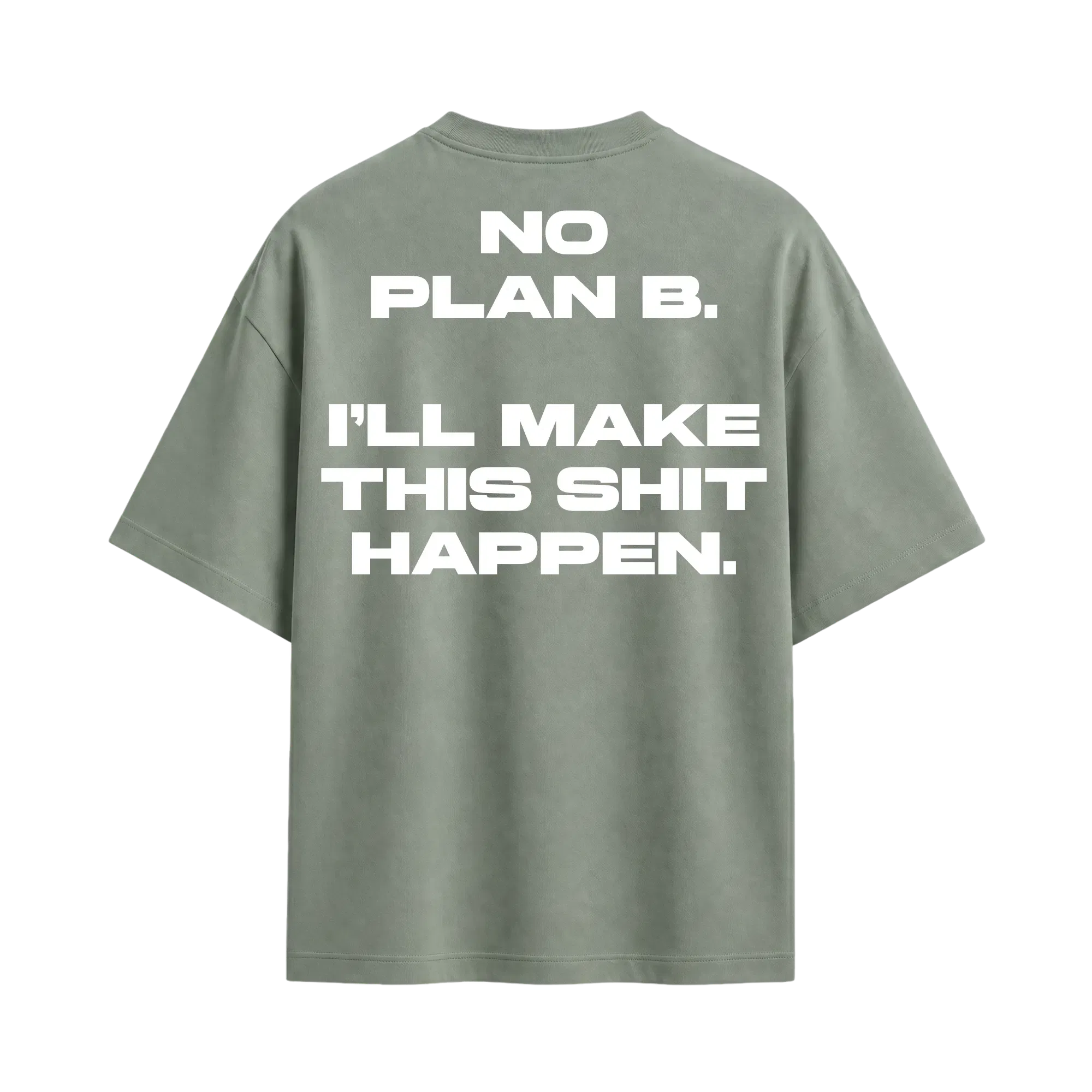 Forfksake No Plan B Sage T-shirt