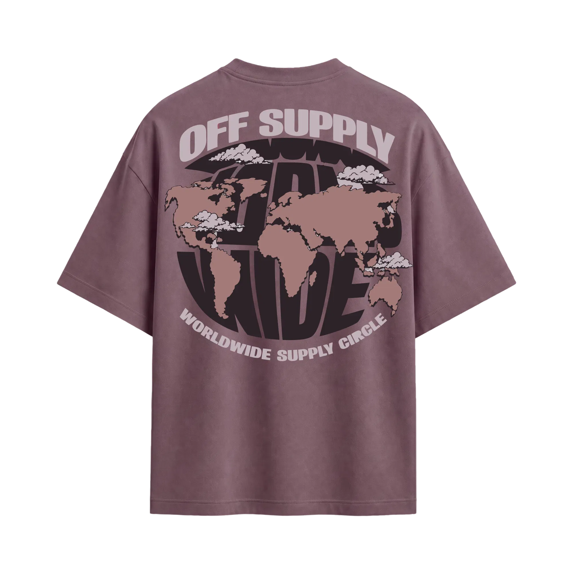 Off Supply Studio T-Shirt Dusty Mauve