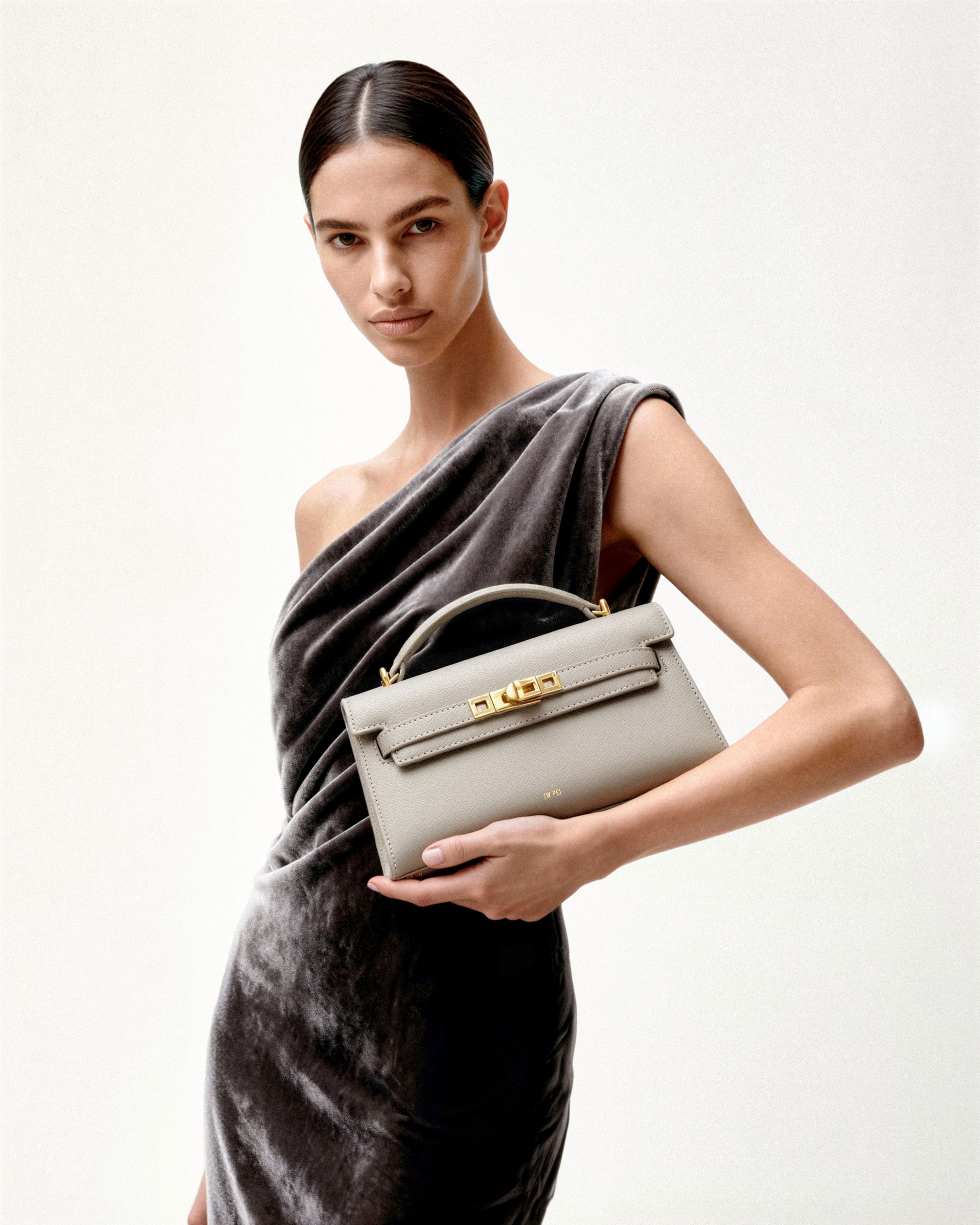 Jw Pei Noor Top Handle Bag Blue Denim