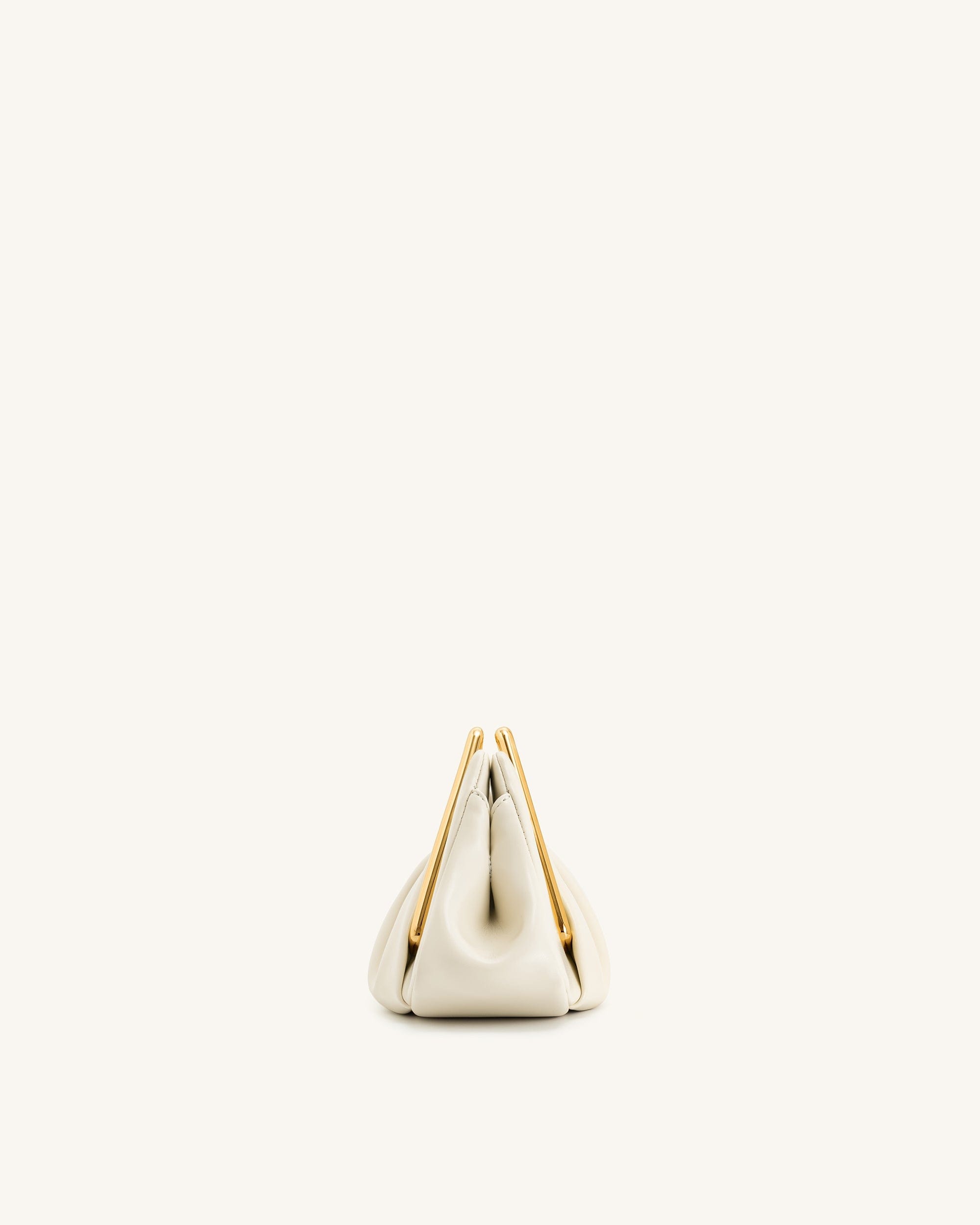 Jw Pei Lila Metal Frame Clutch Ivory