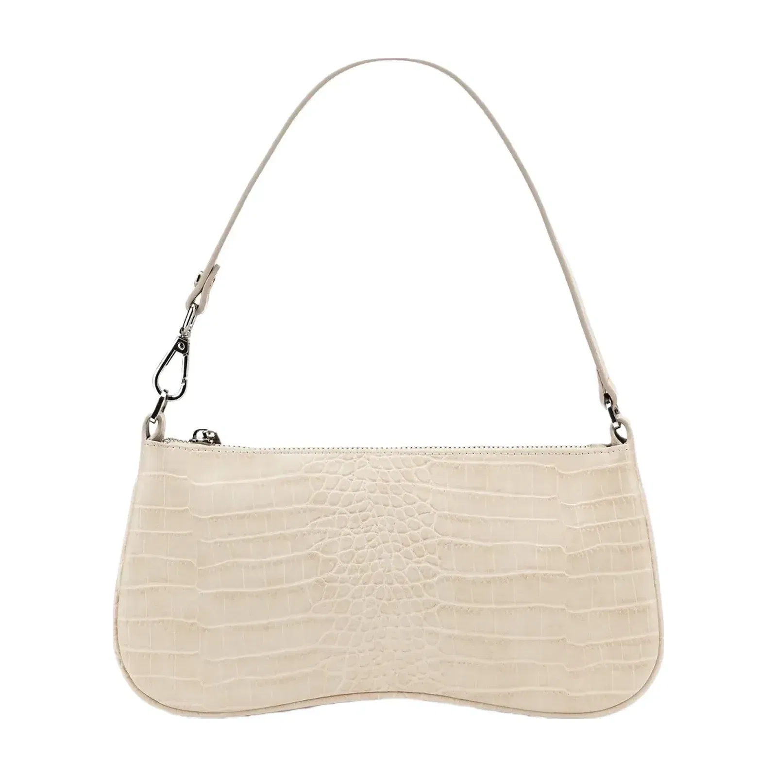 Jw Pei Eva Shoulder Handbag Ivory Croc