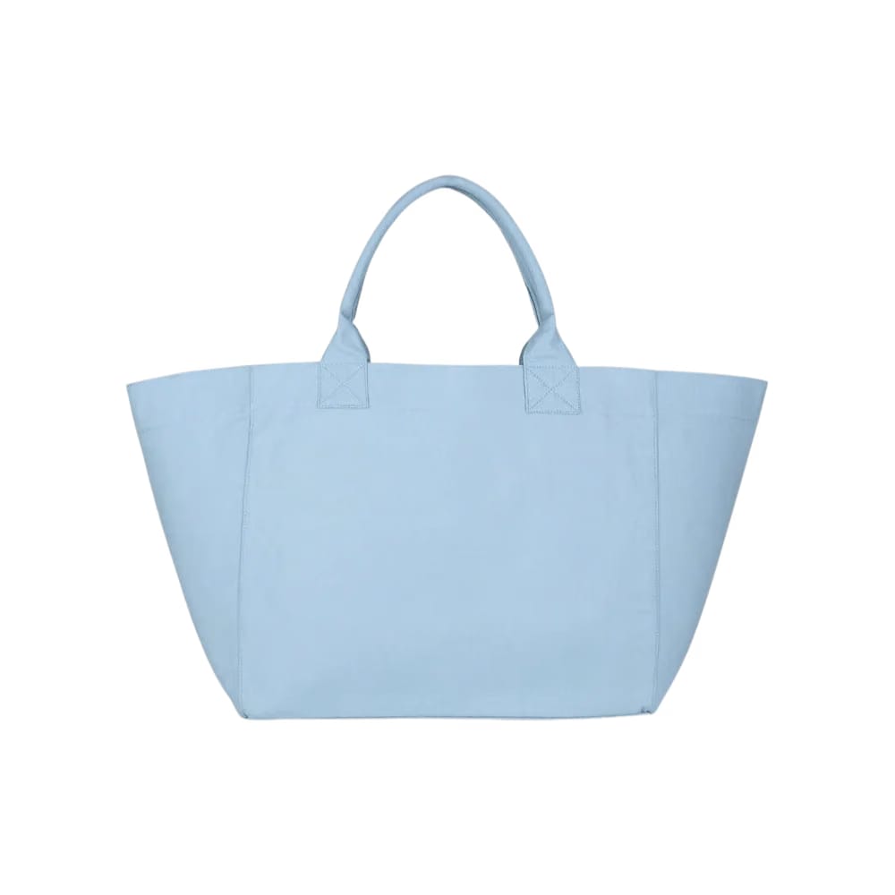 Ganni Blue XXL Animal Print Tote