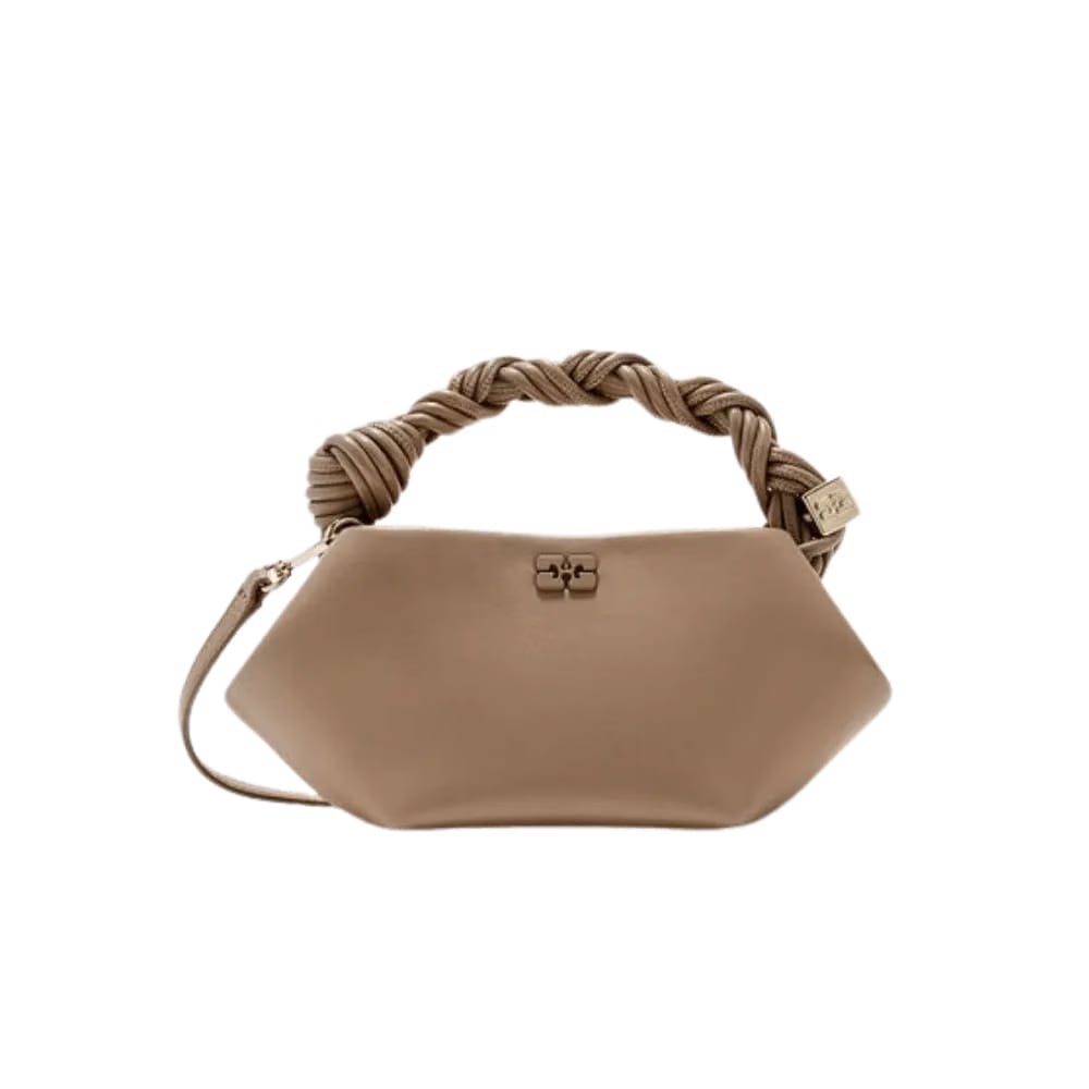 Ganni Mini Bou Bag in Brown