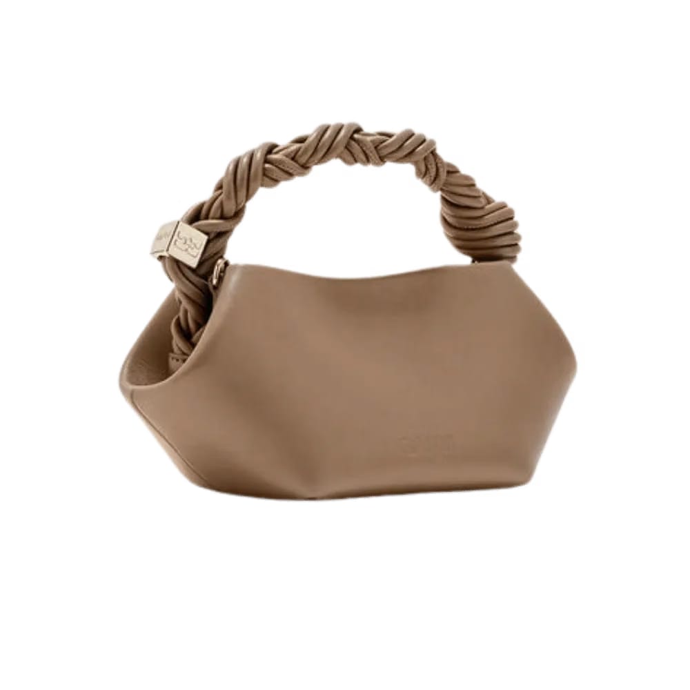 Ganni Mini Bou Bag in Brown
