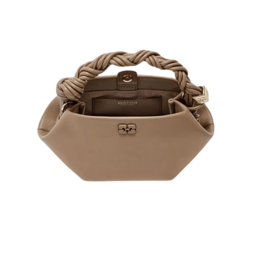 Ganni Mini Bou Bag in Brown