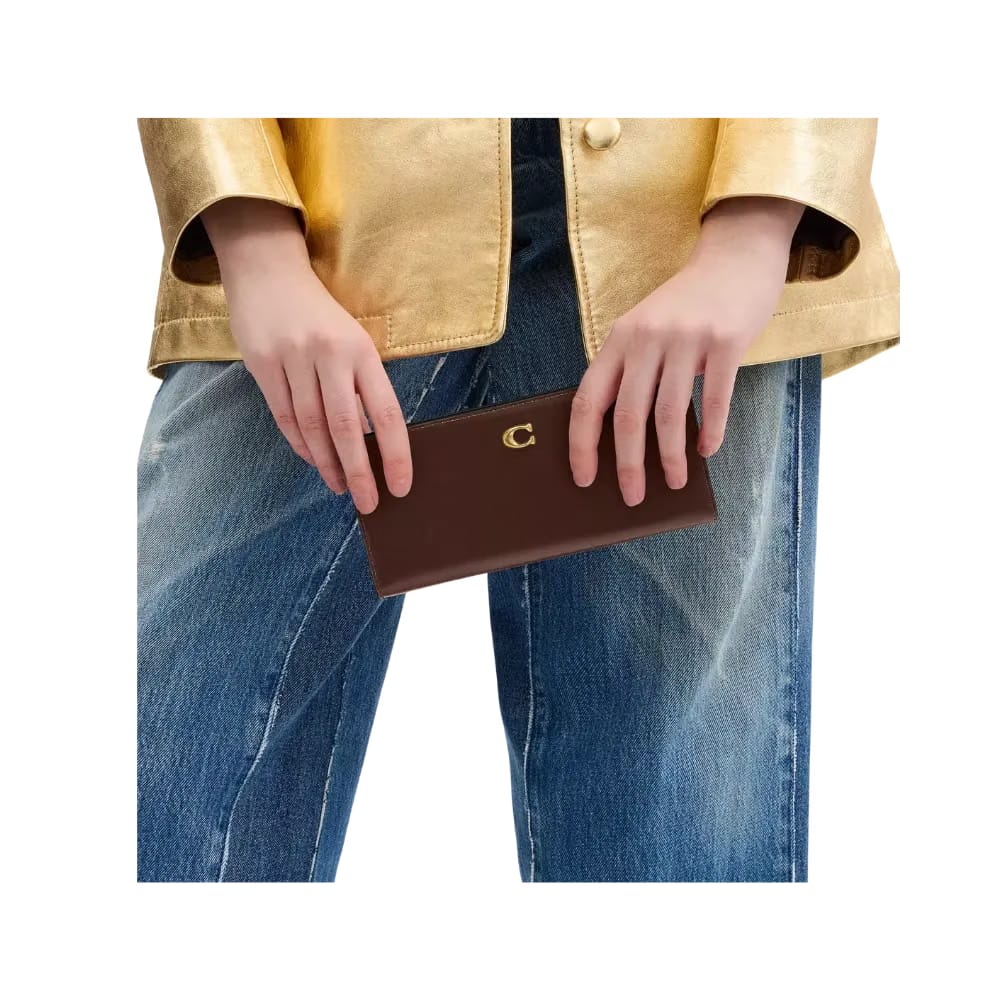 Coach Essential Slim Wallet Brass