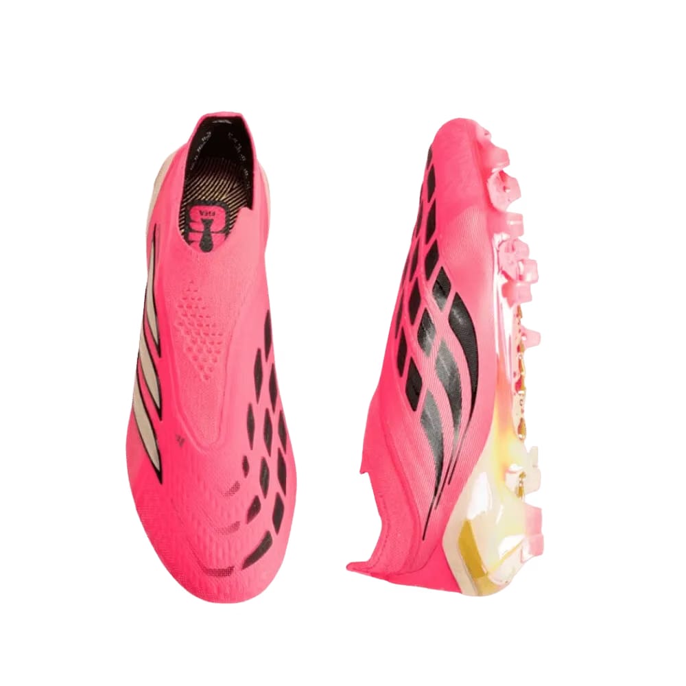 Adidas Predator Elite Laceless Firm Ground Soccer Cleats Solar Turbo