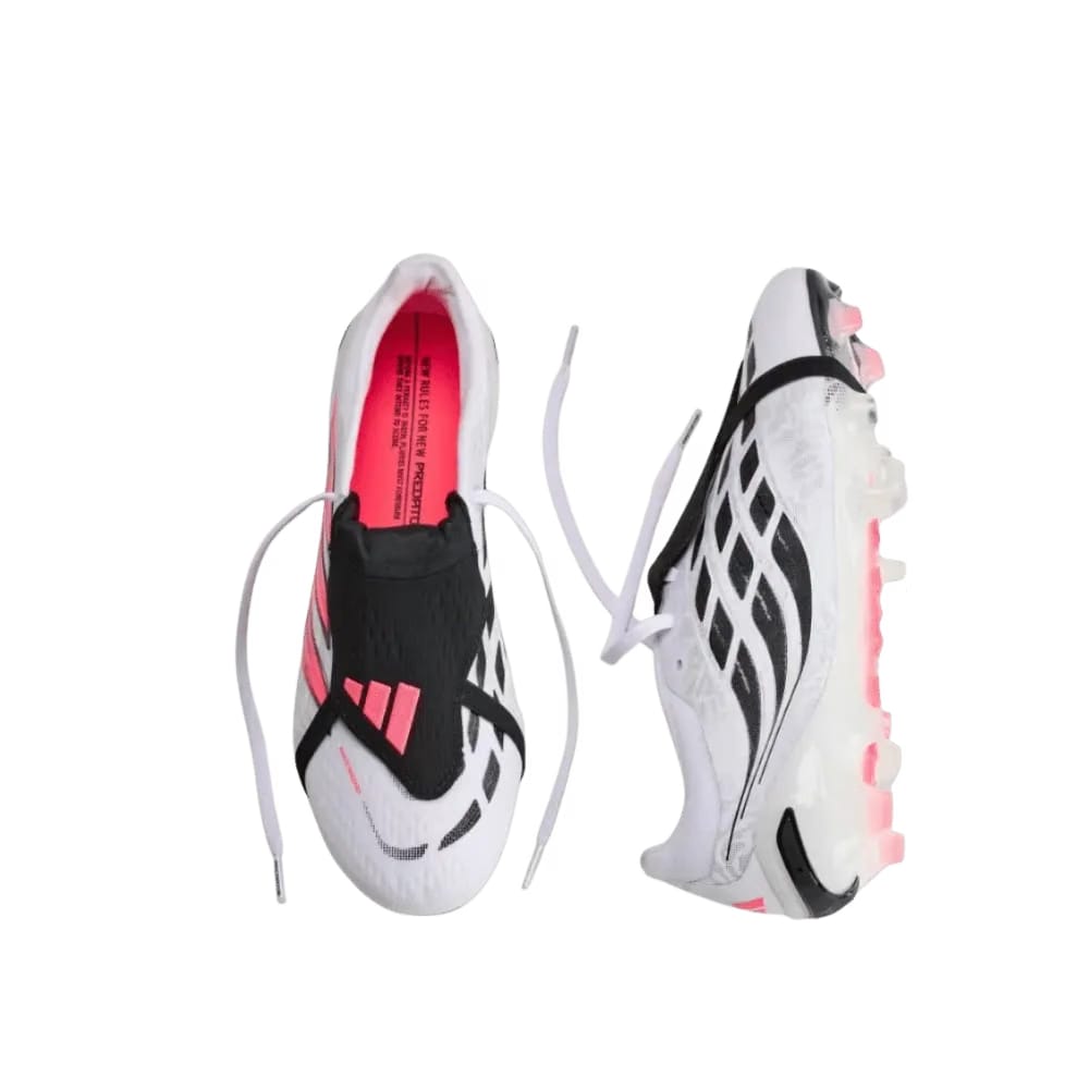 Adidas Predator Pro Fold-Over Tongue Firm Ground Soccer Cleats Cloud White