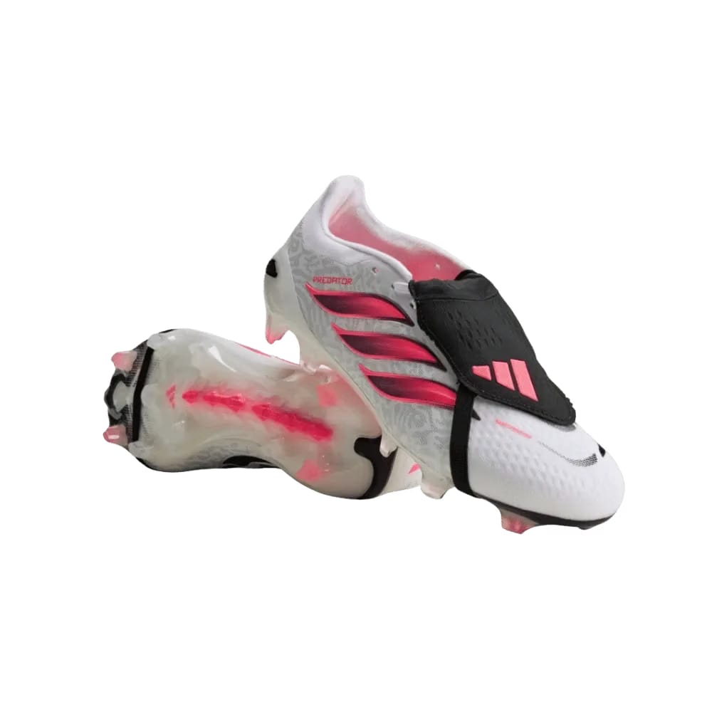 Adidas Predator Pro Fold-Over Tongue Firm Ground Soccer Cleats Cloud White