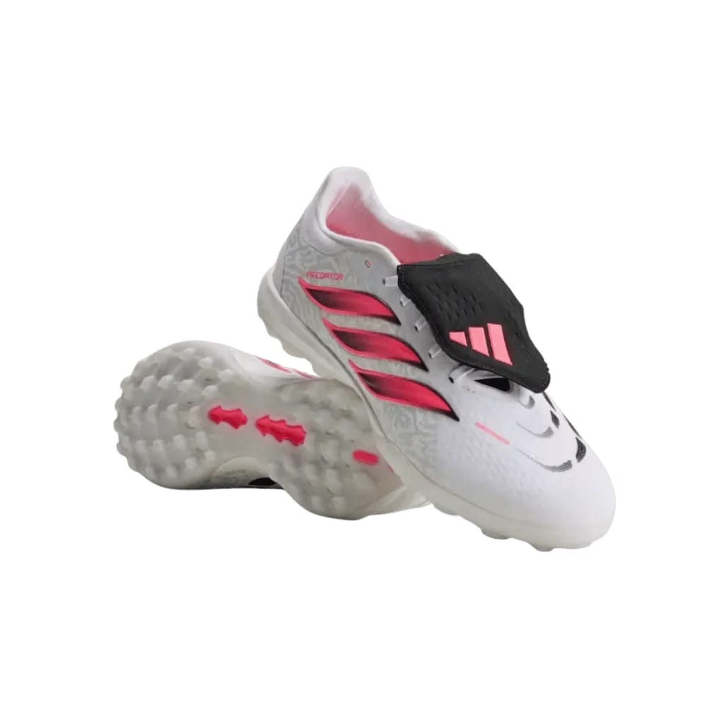 Adidas Predator Pro Fold-Over Tongue Turf Soccer Cleats Cloud White
