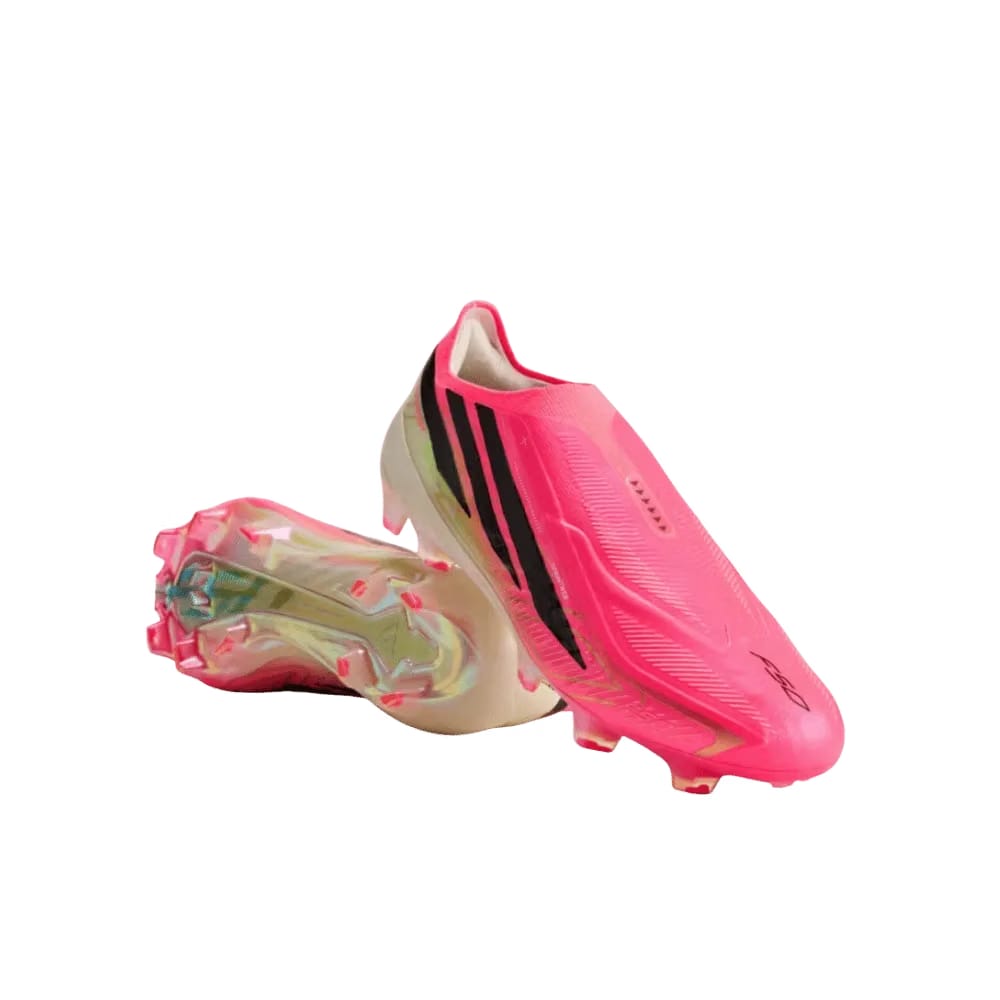 Adidas F50 Hyperfast Elite Laceless Firm Ground Soccer Cleats Solar Turbo