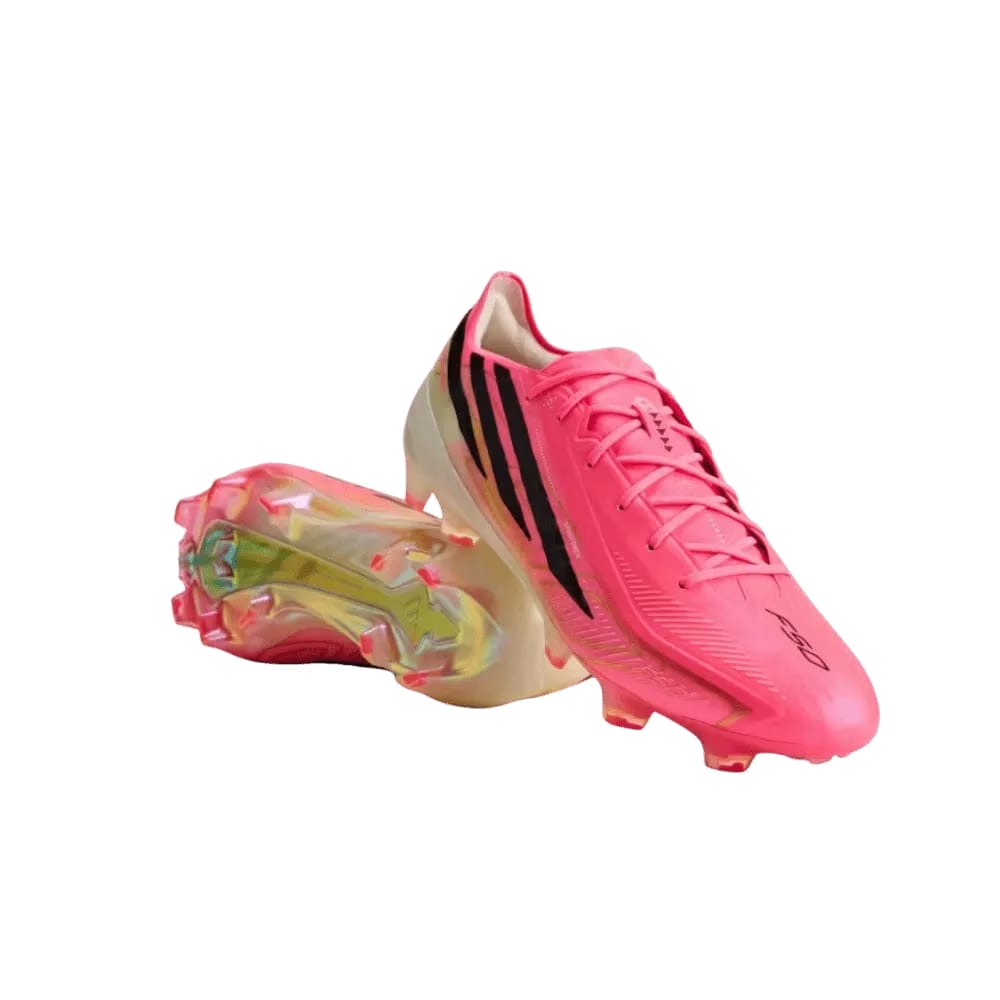 Adidas F50 Hyperfast Elite Firm Ground Soccer Cleats Solar Turbo