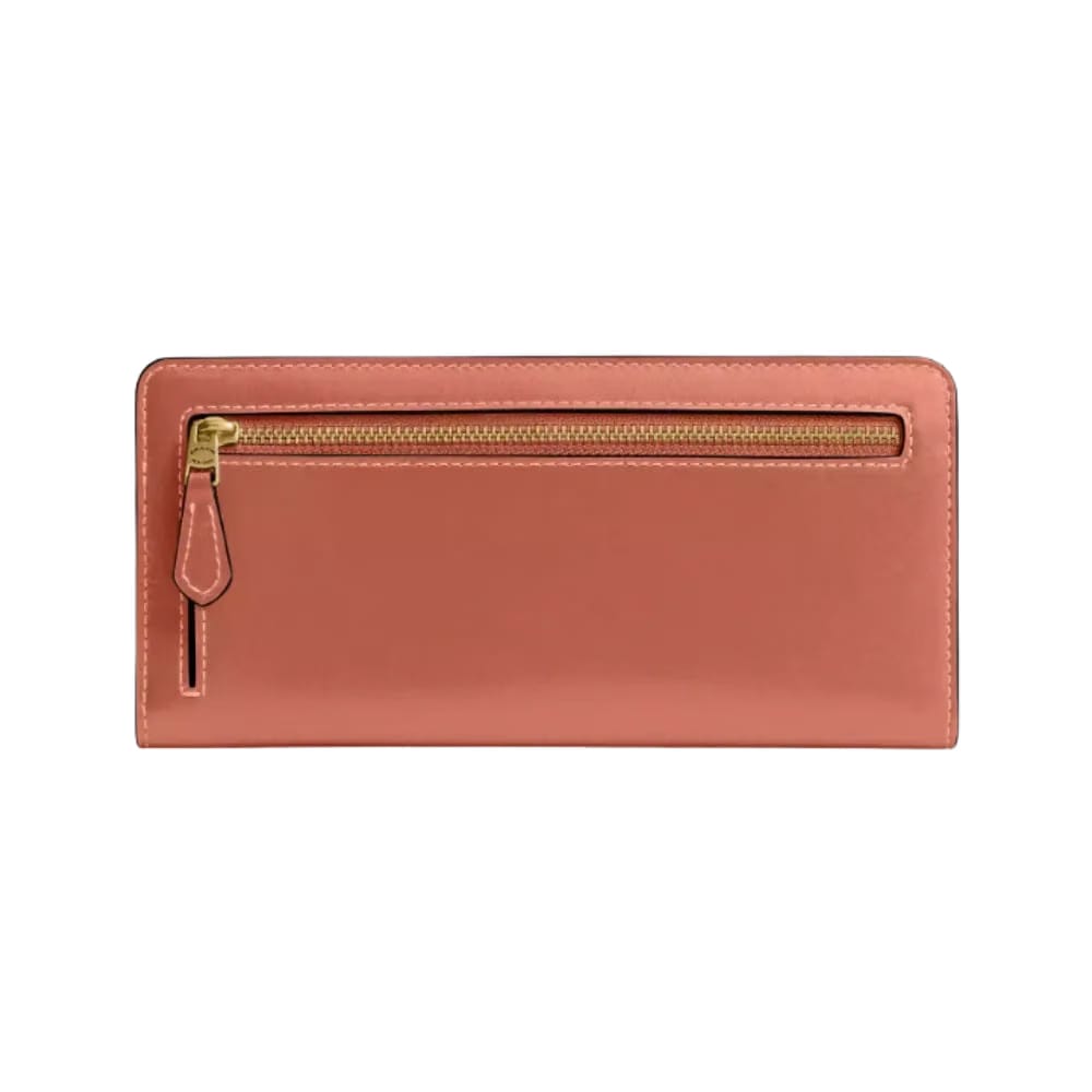 Coach Essential Slim Wallet Dark Peach