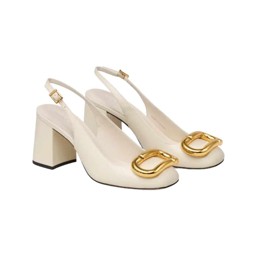 Marc Jacobs Pop J Marc Slingback Cloud White