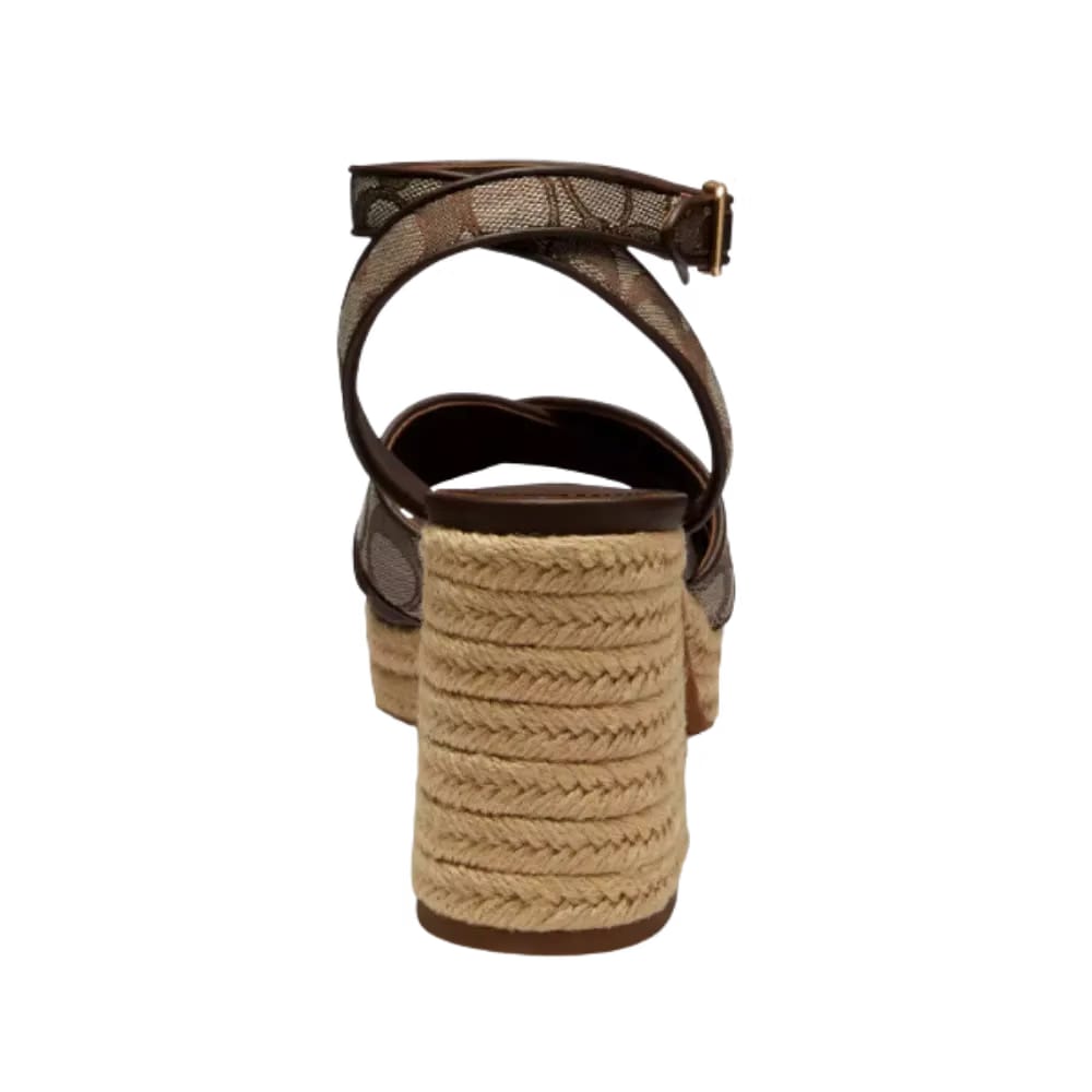 Coach Block In Signature Jacquard Oak