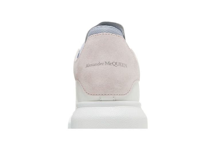 Alexander McQueen Wmns Oversized Sneaker 'Double Heel Tab - White Pastel Pink'