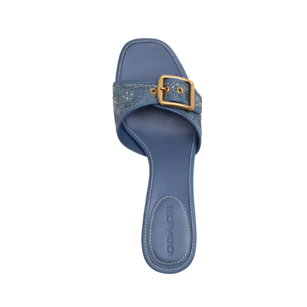 Coach Margot In Crystal Signature Denim
