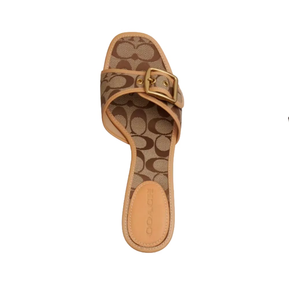 Coach Margot In Signature Jacquard Khaki