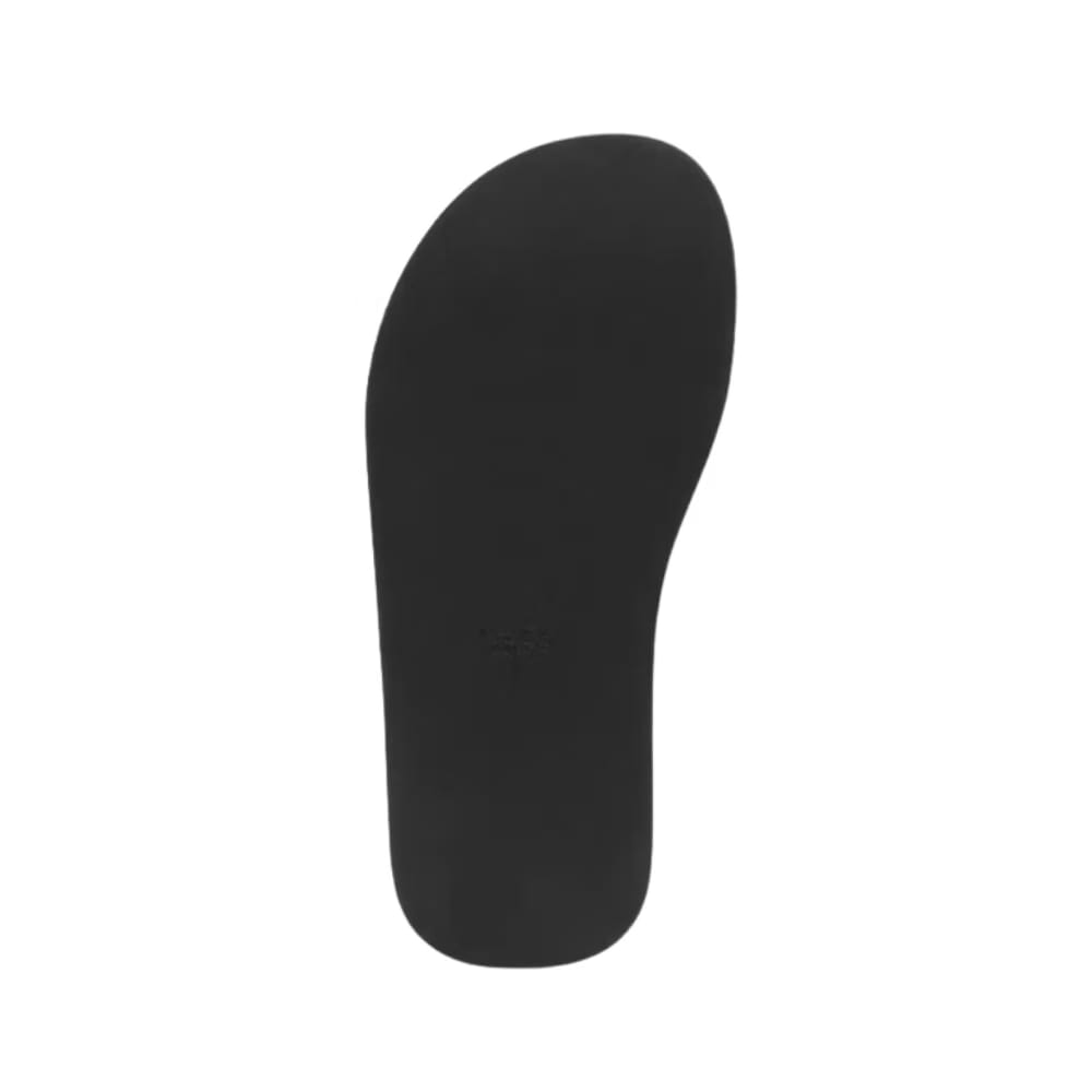 Coach Sculpted C Platform Thong Black