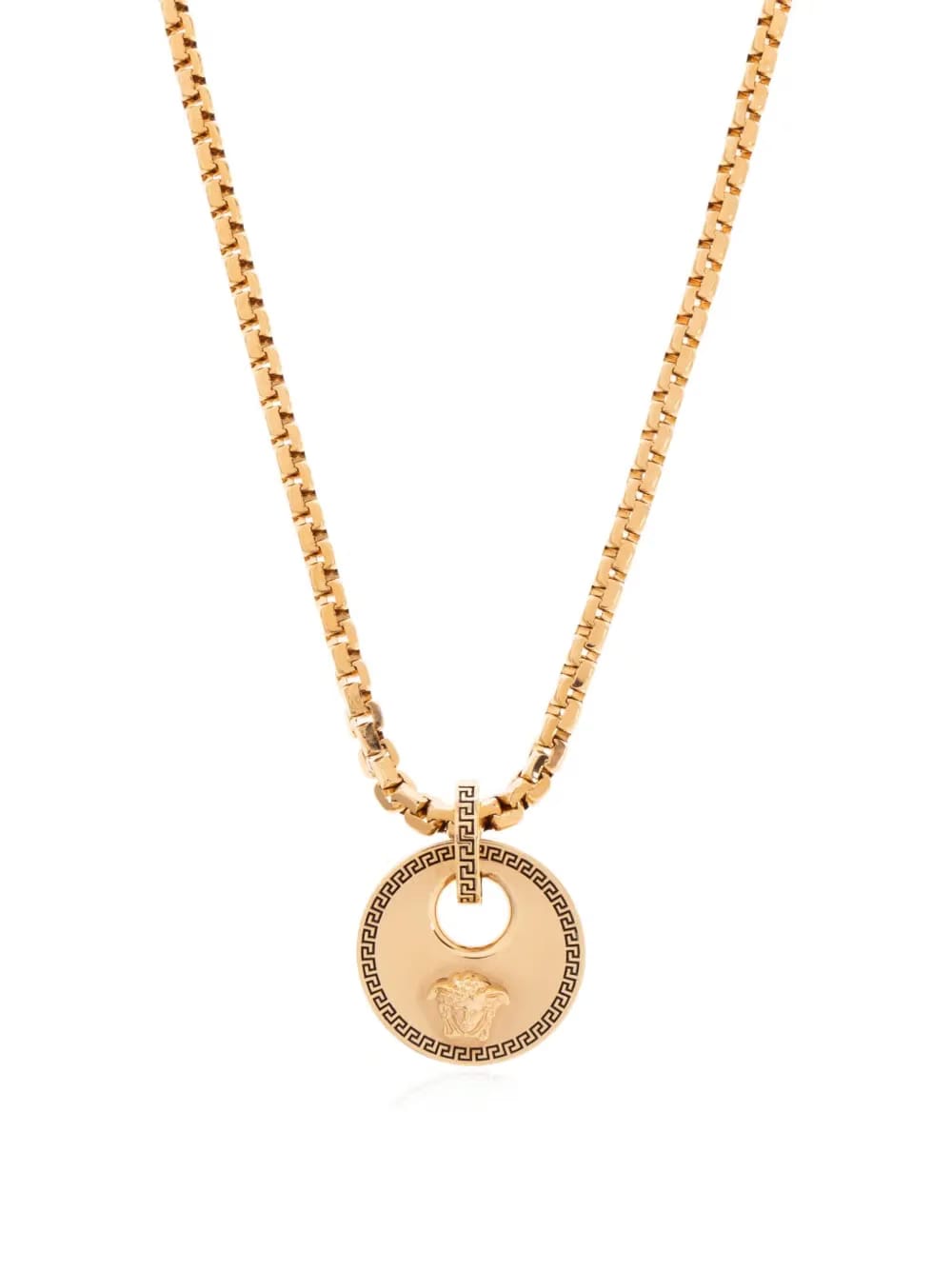 Medusa-head necklace