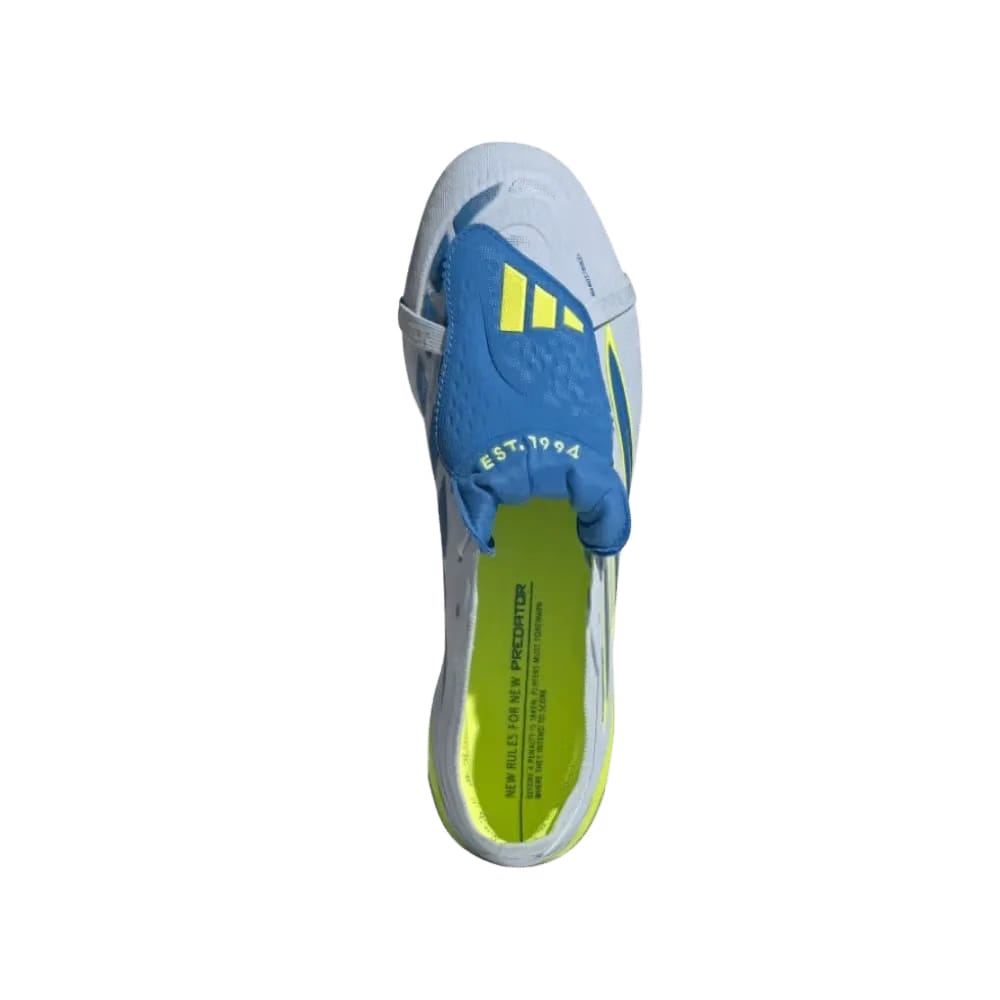 Adidas Predator Elite Fold-Over Tongue Soft Ground Soccer Cleats Crystal Sky