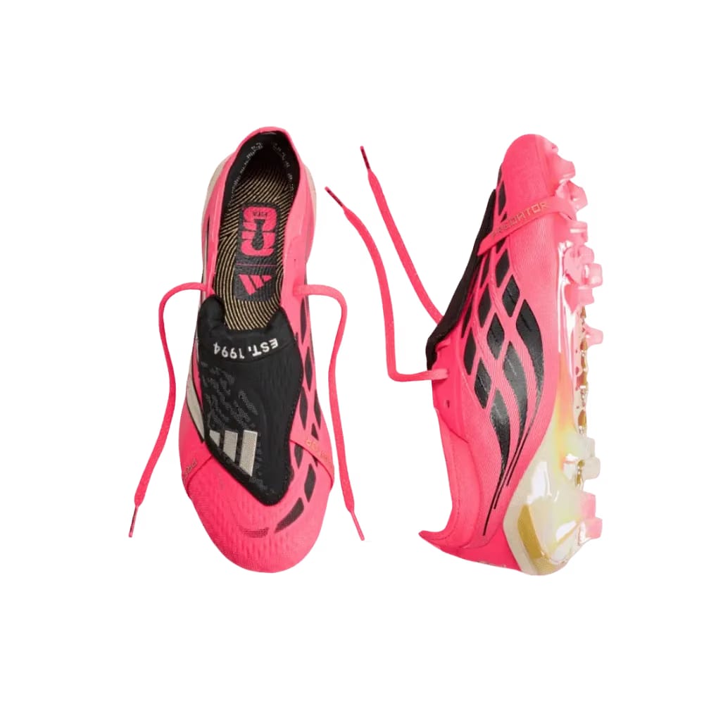 Adidas Predator Elite Fold-Over Tongue Firm Ground Soccer Cleats Solar Turbo