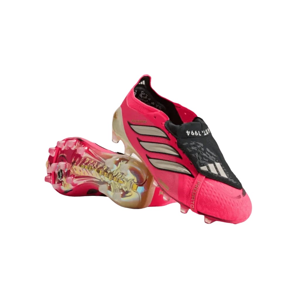 Adidas Predator Elite Fold-Over Tongue Artificial Ground Soccer Cleats Solar Turbo