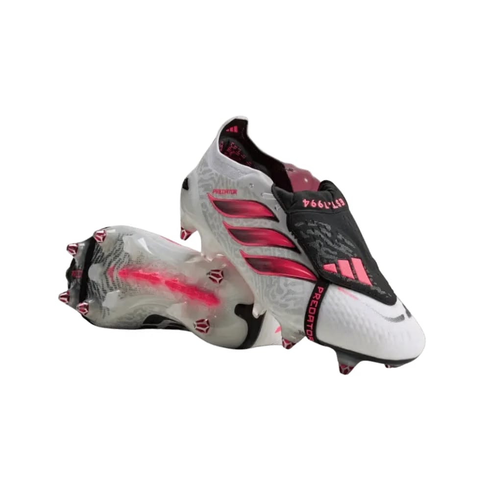 Adidas Predator Elite Fold-Over Tongue Soft Ground Soccer Cleats Cloud White