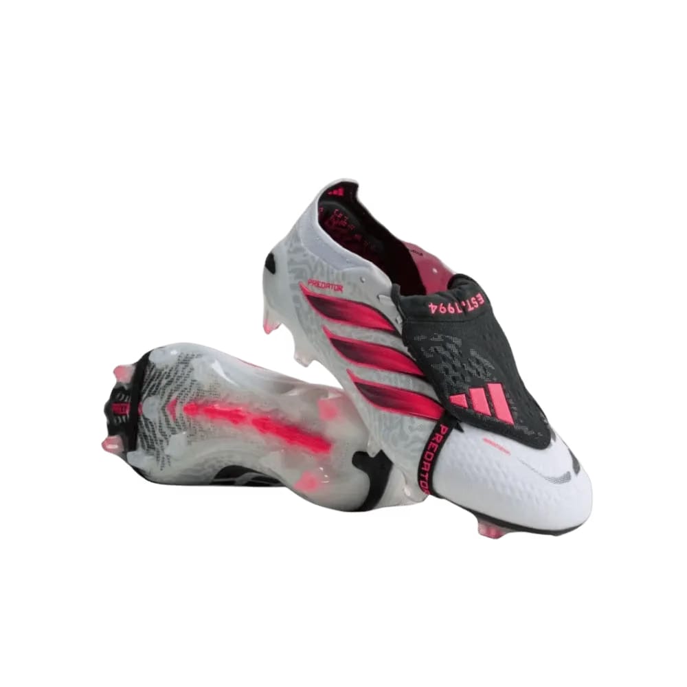 Adidas Predator Elite Fold-Over Tongue Firm Ground Soccer Cleats Cloud White