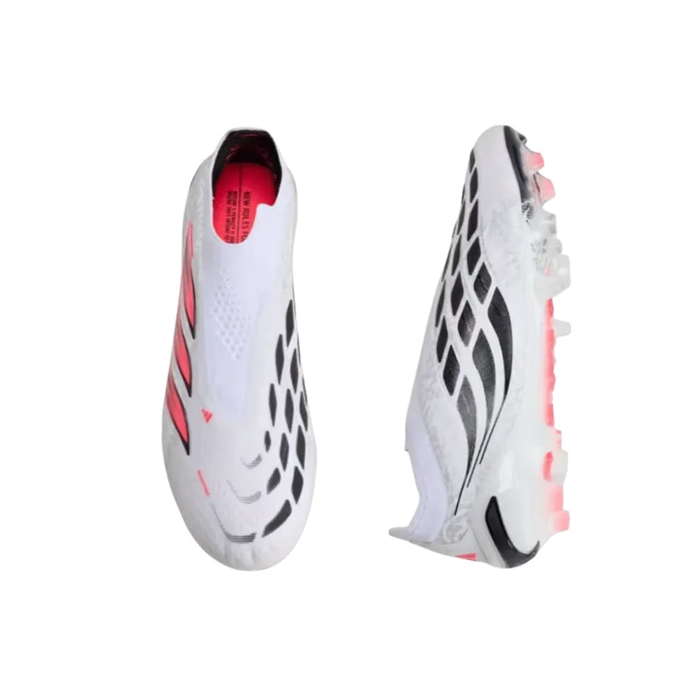 Adidas Predator Elite Laceless Firm Ground Soccer Cleats Cloud White