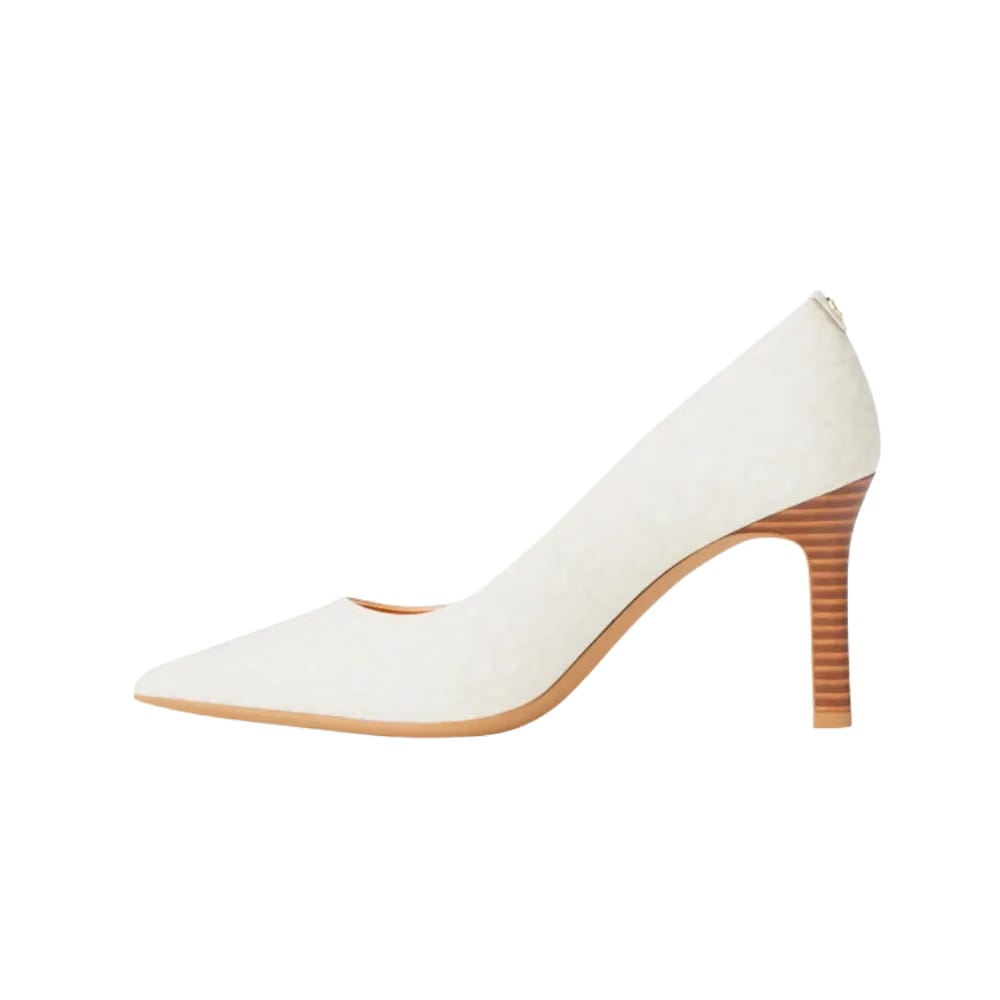 Michael Kors Willa Signature Logo Pump Vanilla