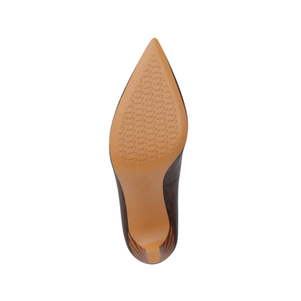 Michael Kors Willa Signature Logo Pump Brown