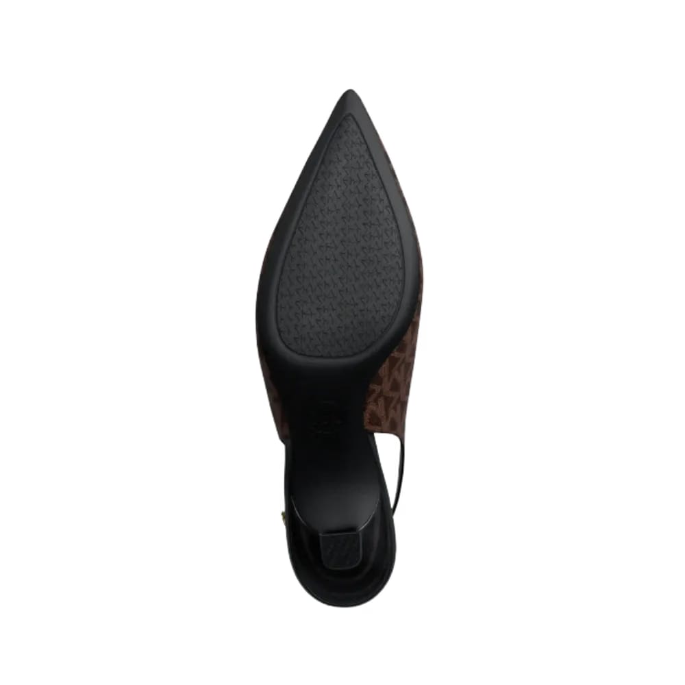 Michael Kors Amali Signature Logo Pump Brown