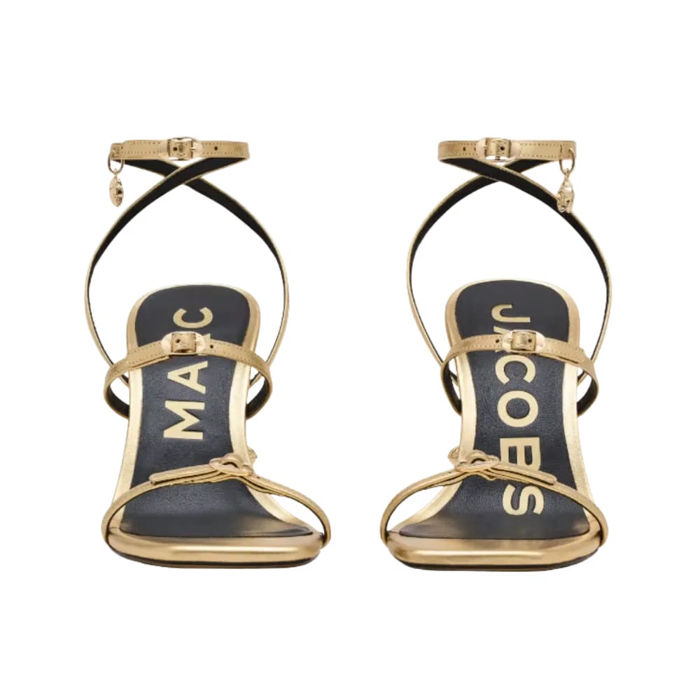 Marc Jacobs The Metallic Leather Daisy Gold