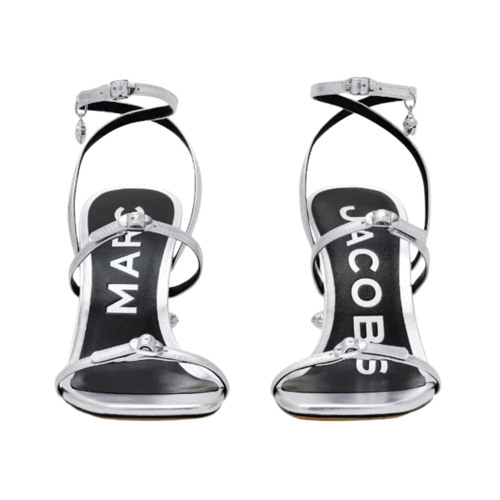 Marc Jacobs The Metallic Leather Daisy Silver
