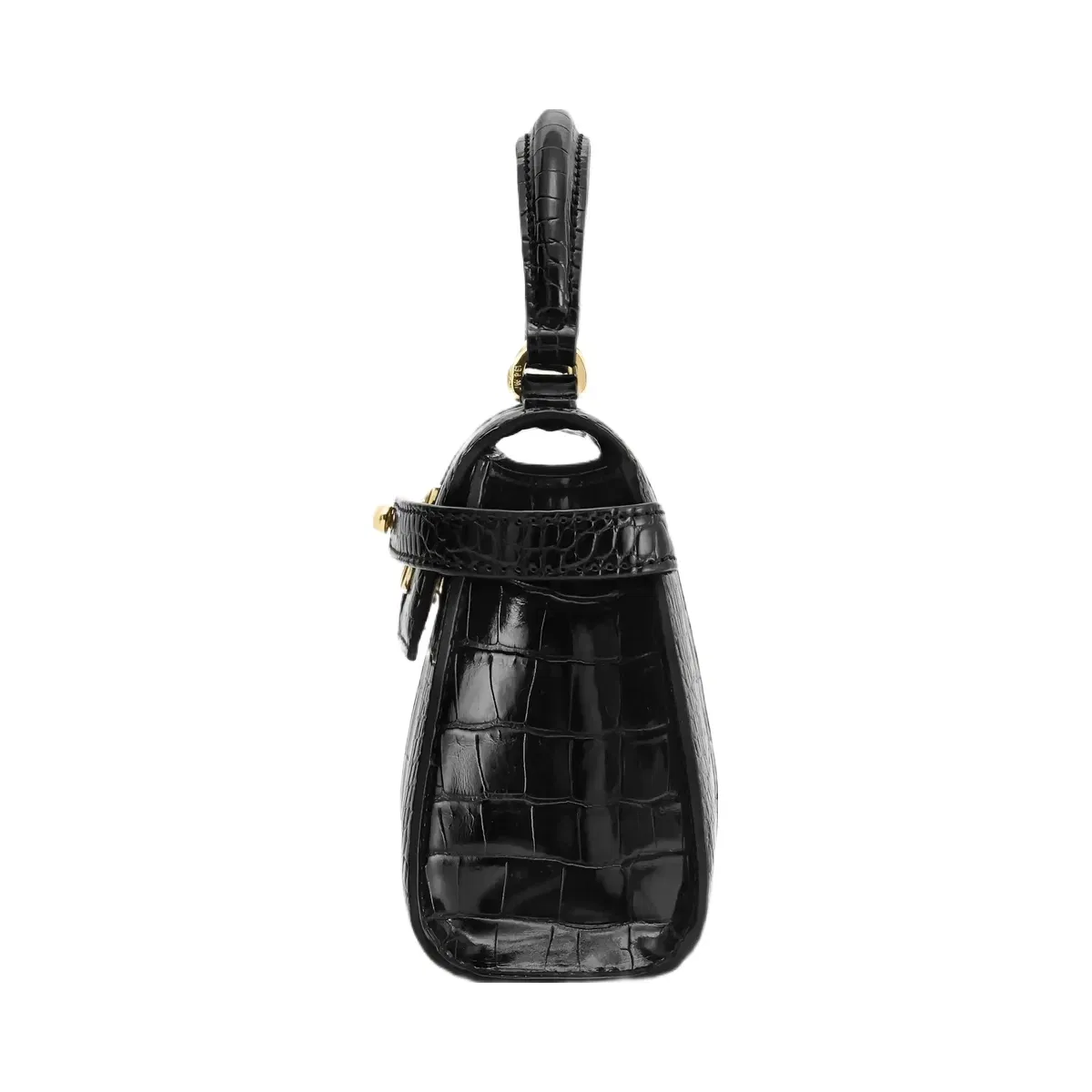 Jw Pei Elise Top Handle Bag Black Croc