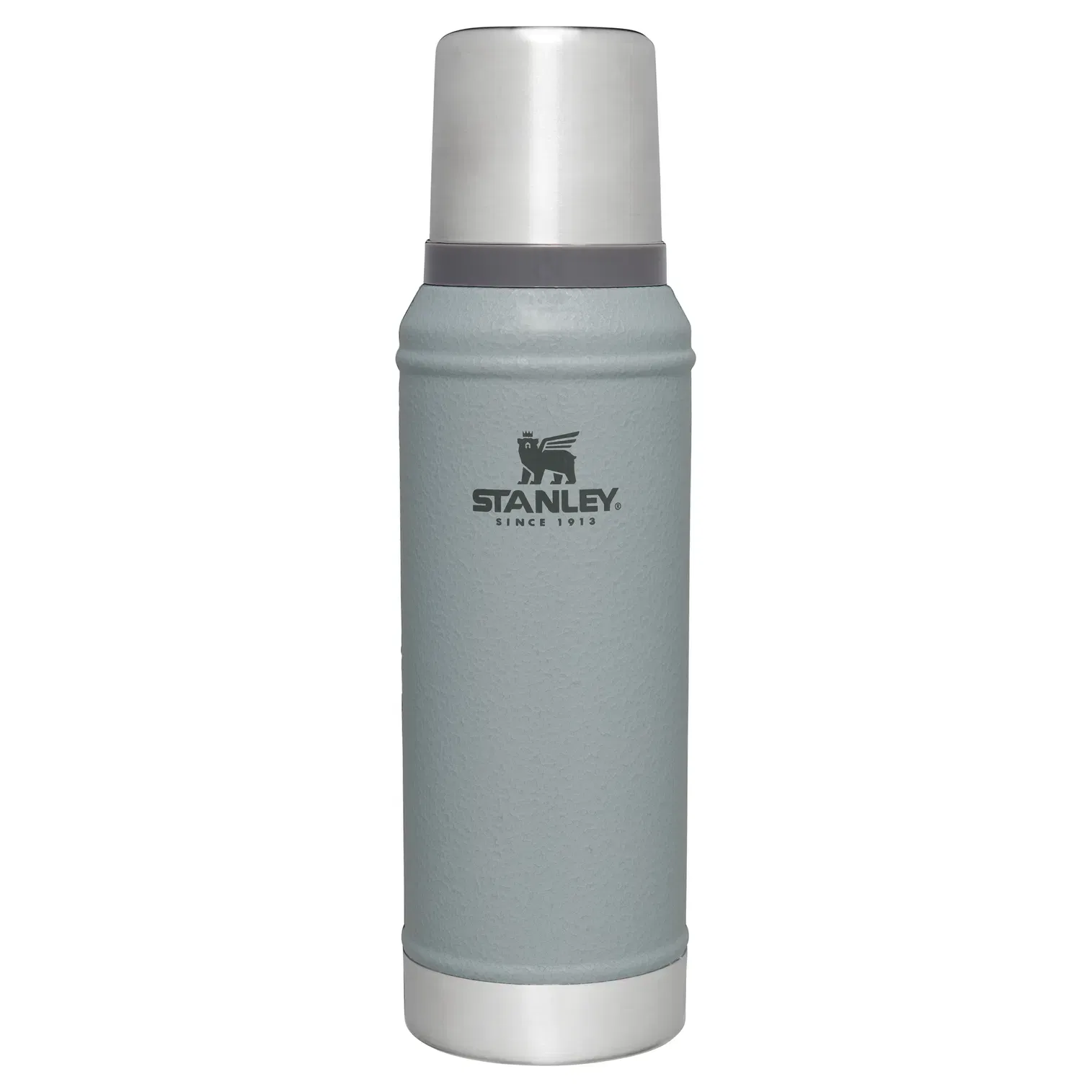 Stanley Classic Legendary Bottle | 1.0 QT Hammertone Silver