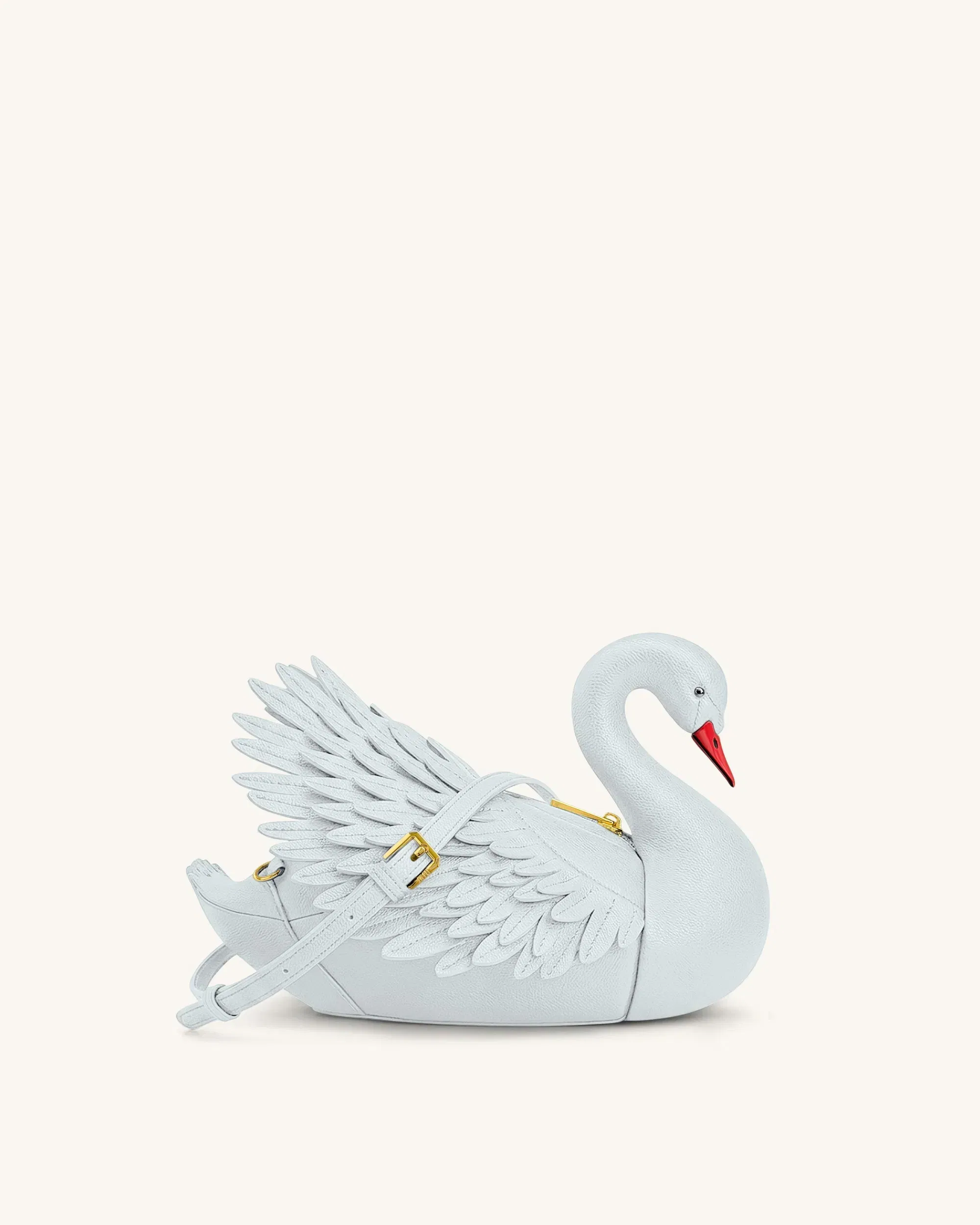 Jw Pei Alani Swan Shaped Crossbody Bag Light Blue