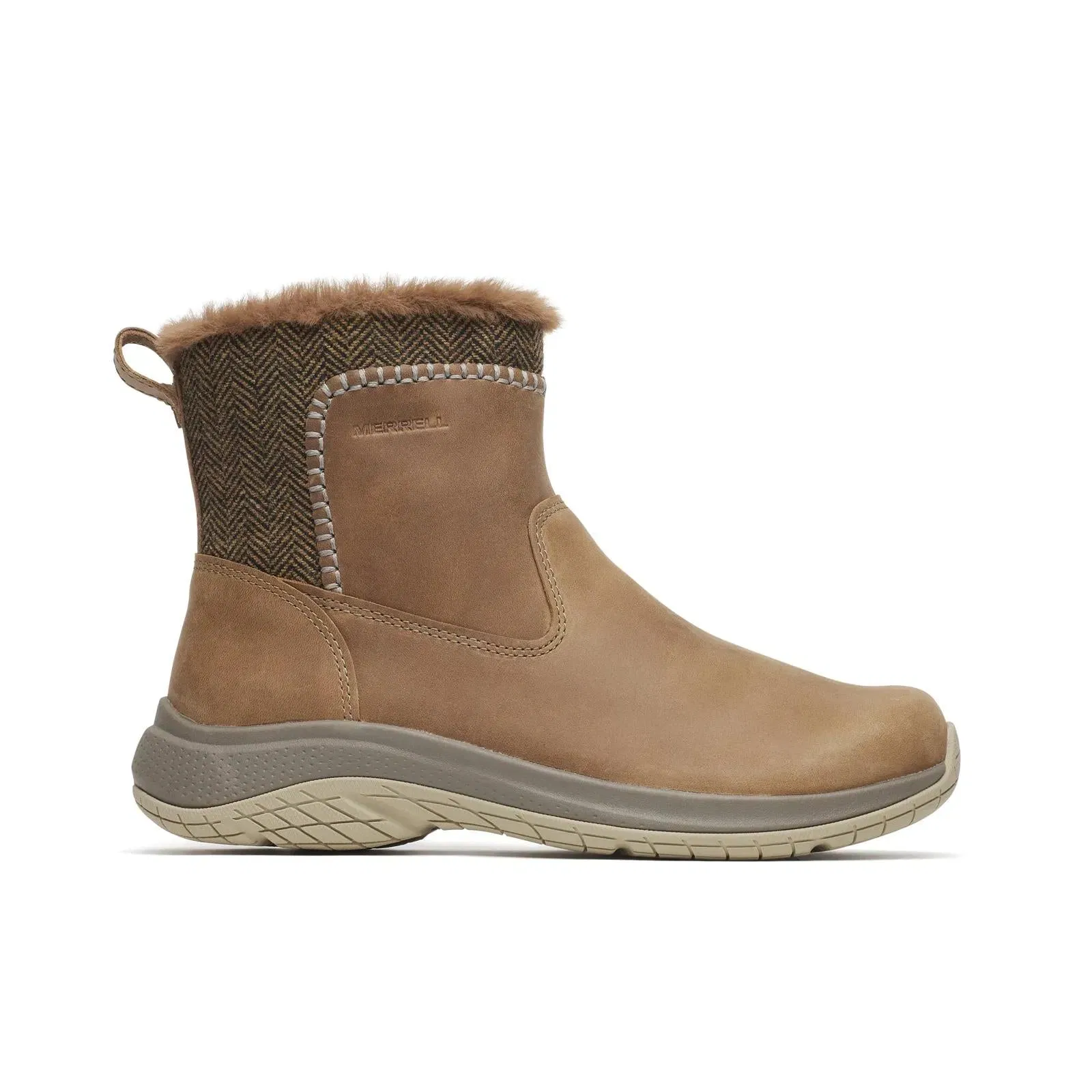 Merrell Women's Encore Ice 5 Mid Zip Otter