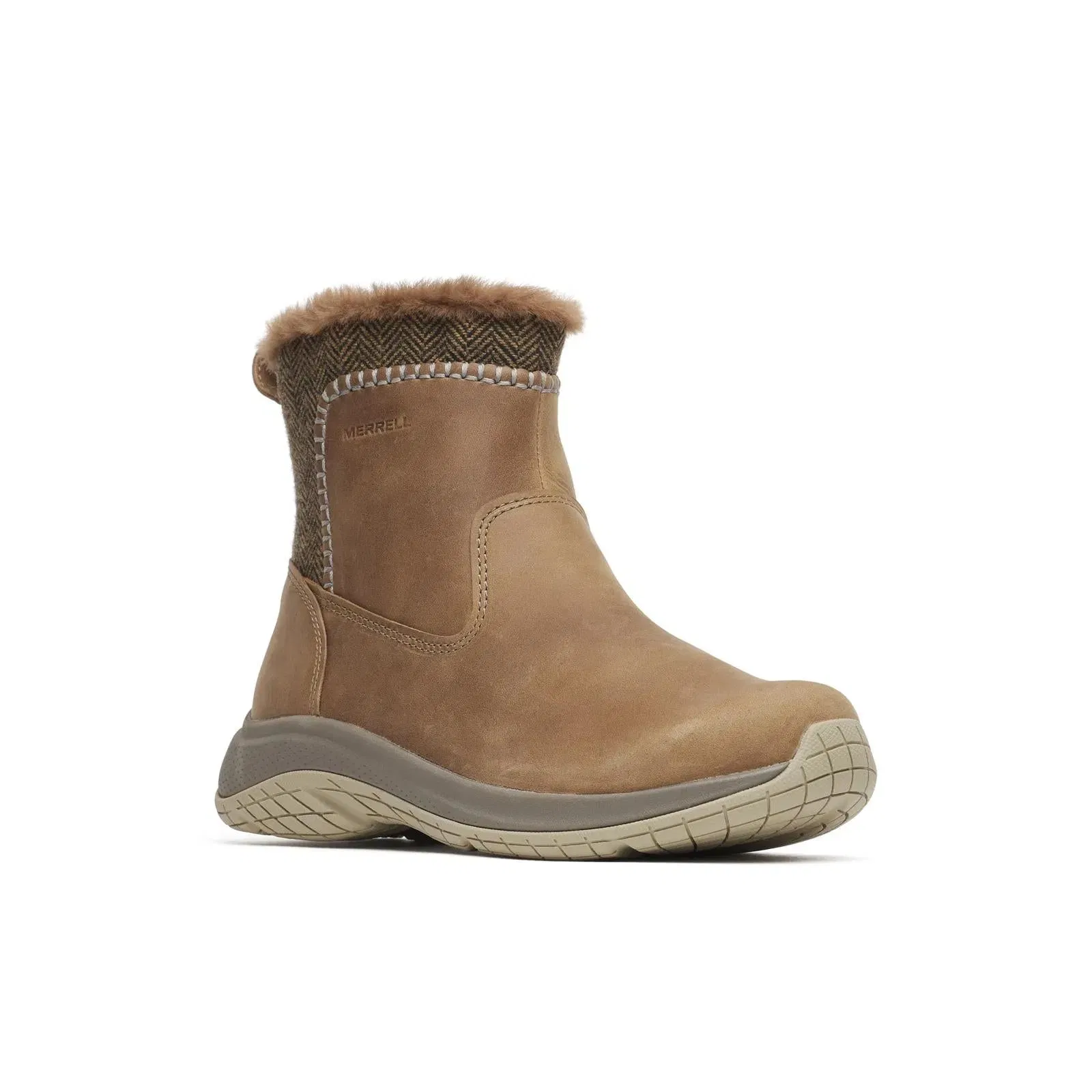 Merrell Women's Encore Ice 5 Mid Zip Otter